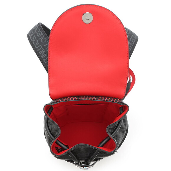 Christian Louboutin Explorer Funk Studded Backpack Black Bag - Picture 6 of 7